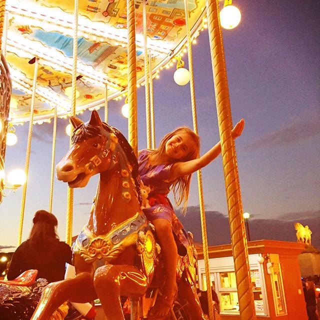Alessandra Ambrosio Family Vacation in Paris