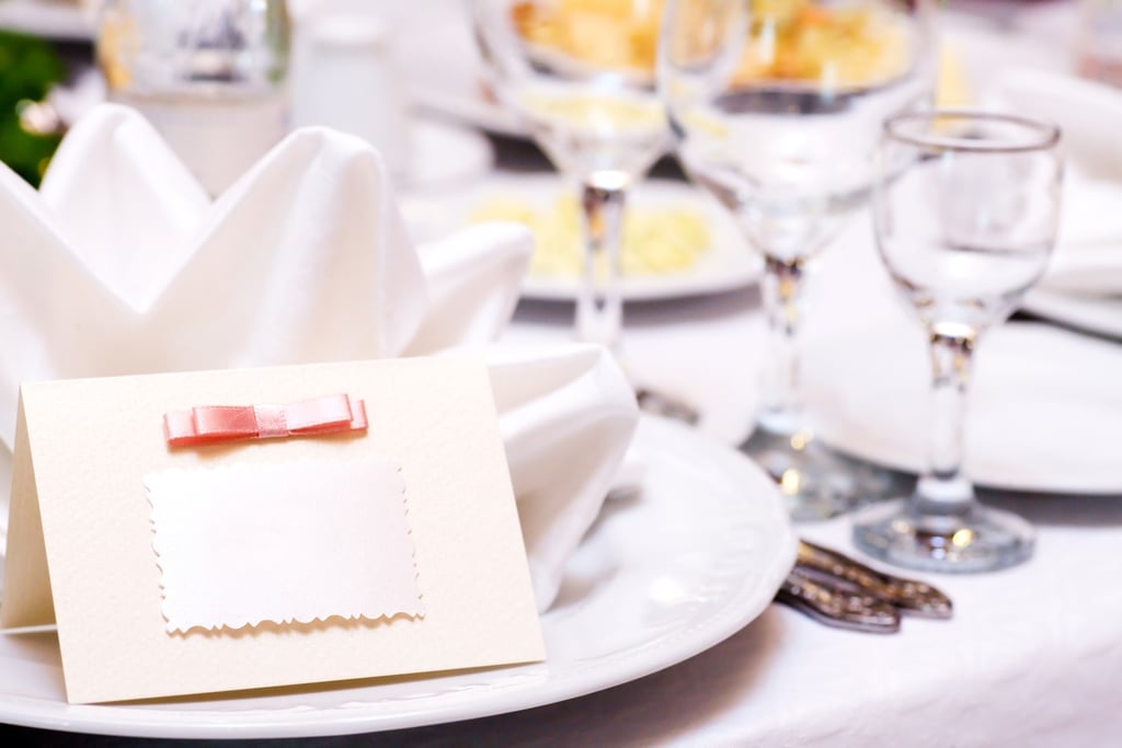 Creative Ways to Seat Your Wedding Guests