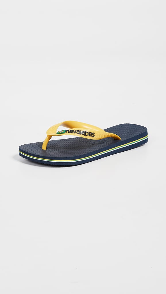 Havaianas Brazil Logo Flip Flops