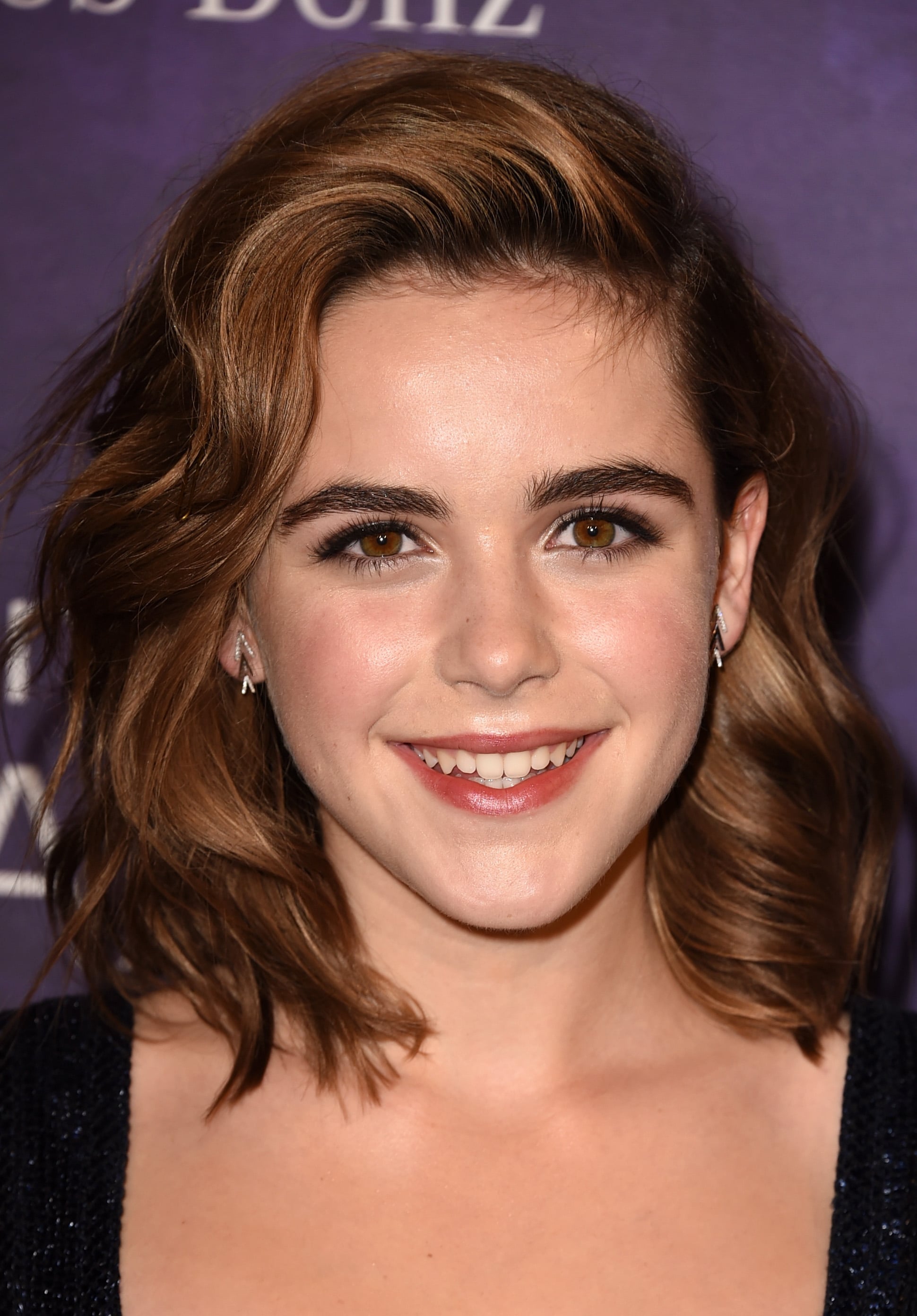 Kiernan Shipka With Brown Hair in 2015. 