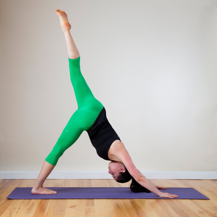 Three Legged Downward Facing Dog Pose Most Common Yoga Poses Pictures
