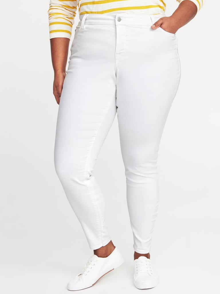 Old Navy Jeans Best White Jeans 2018 POPSUGAR Fashion Photo 26
