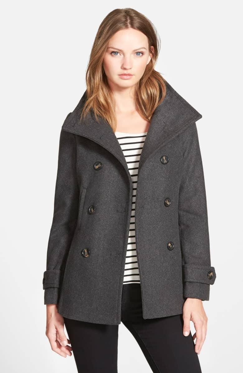 Thread & Supply Double Breasted Peacoat