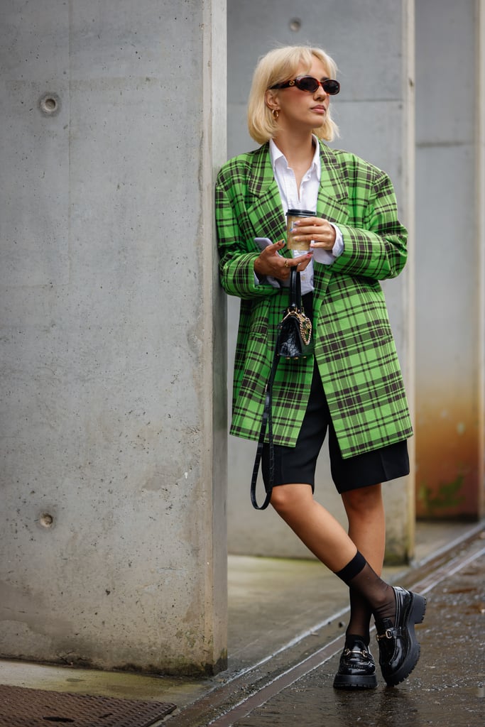Blazer-and-Shorts Outfits: Embrace the Grunge Aesthetic