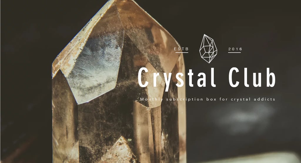 Crystal Club Crystal and Spirituality Subscription Box Best Monthly