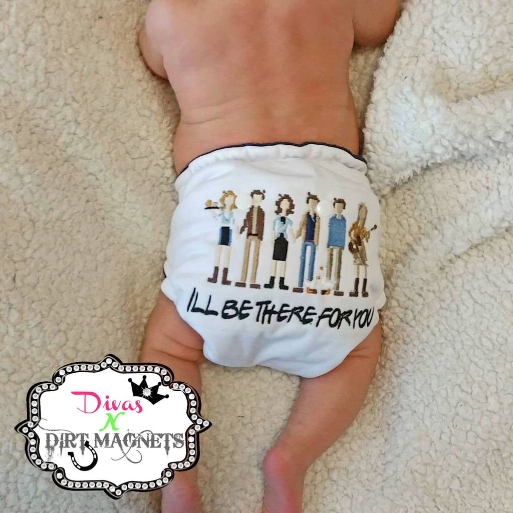 FriendsInspired Cloth Diaper Friends TV Show Baby Gifts POPSUGAR