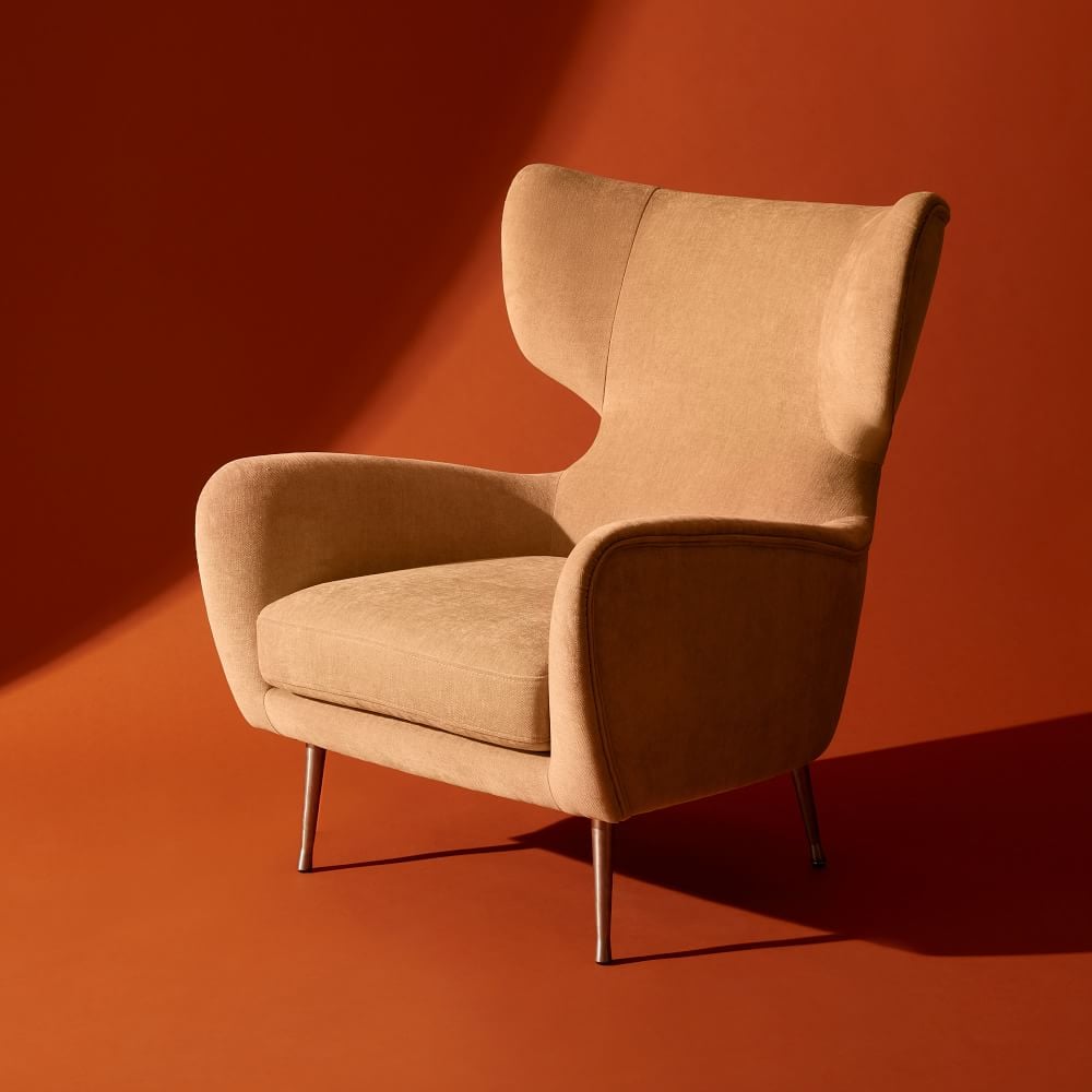 A Stylish Chair: West Elm Lucia Wing Chair