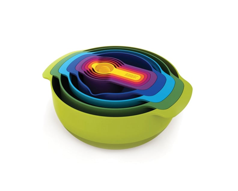 Colorful Mixing Bowl and Measuring Cup Set