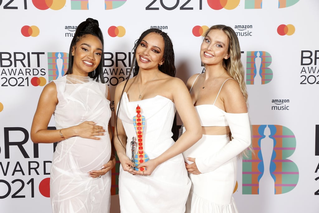 Little Mix's Bronzed Glam at the 2021 BRIT Awards