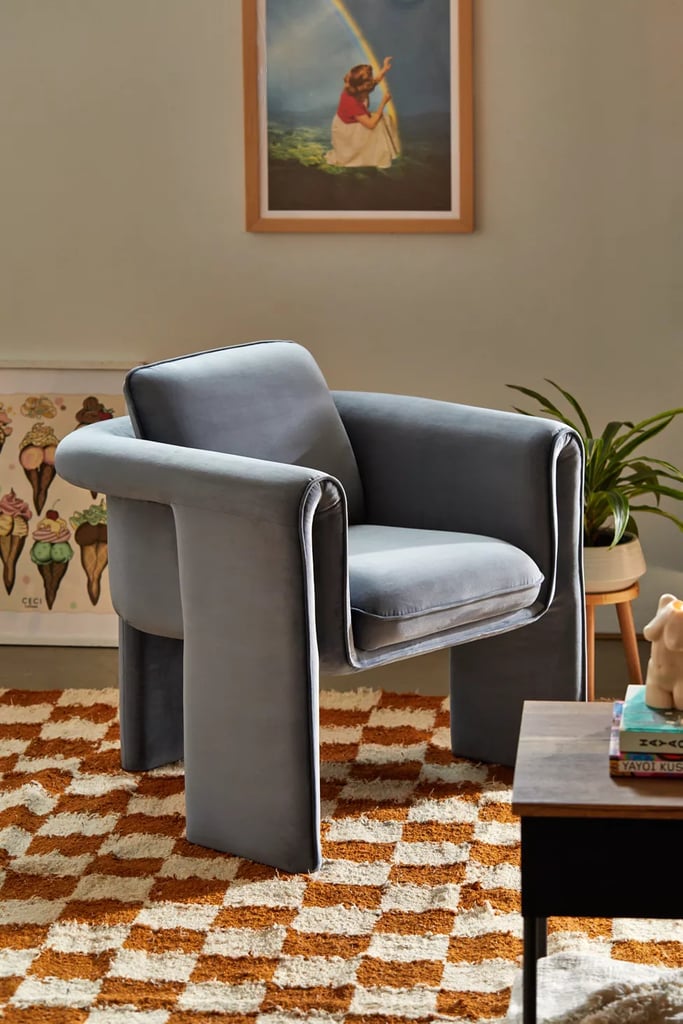 Sculptural Focal Point: Floria Velvet Chair