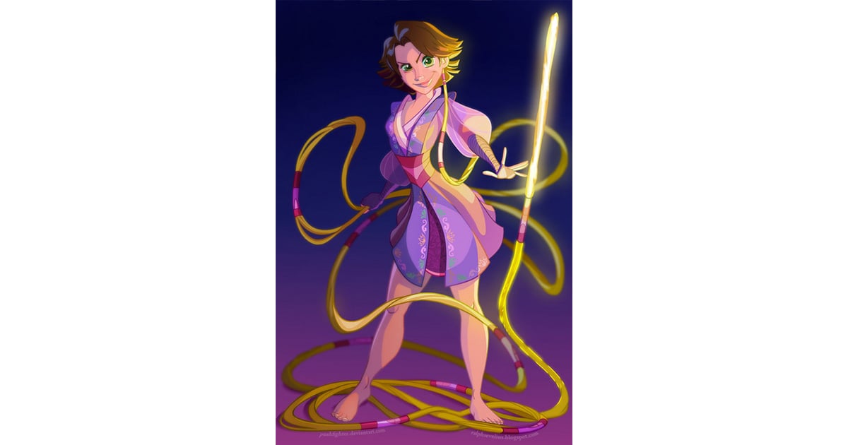Star Wars Rapunzel Disney Princess Art Popsugar Love And Sex Photo 176