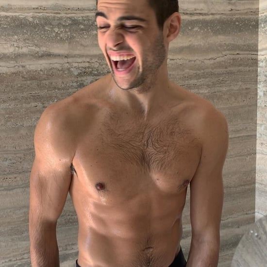 Noah Centineo Showering in Funny Instagram Stories