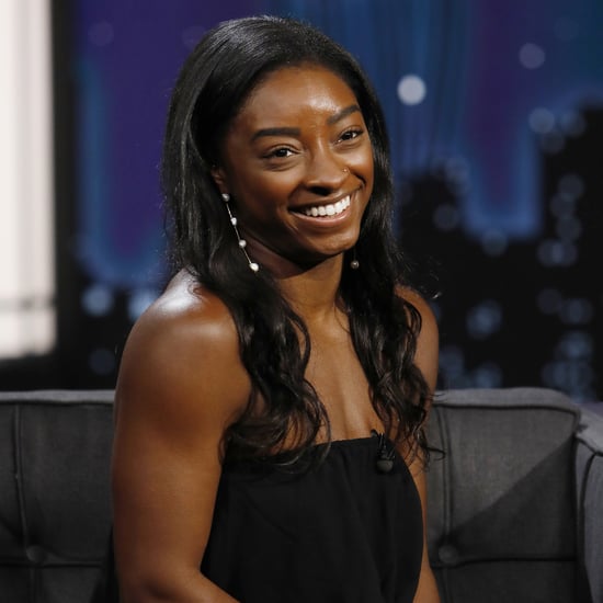 Simone Biles's 25th Birthday Chainmail Dress | Photos