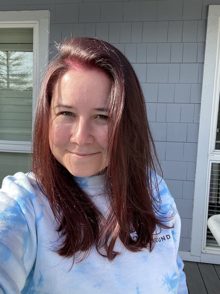 After: Day 1 | Overtone Pink For Brown Hair Review ...