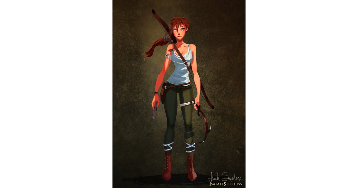 Jane Porter As Lara Croft Disney Characters In Halloween Costumes
