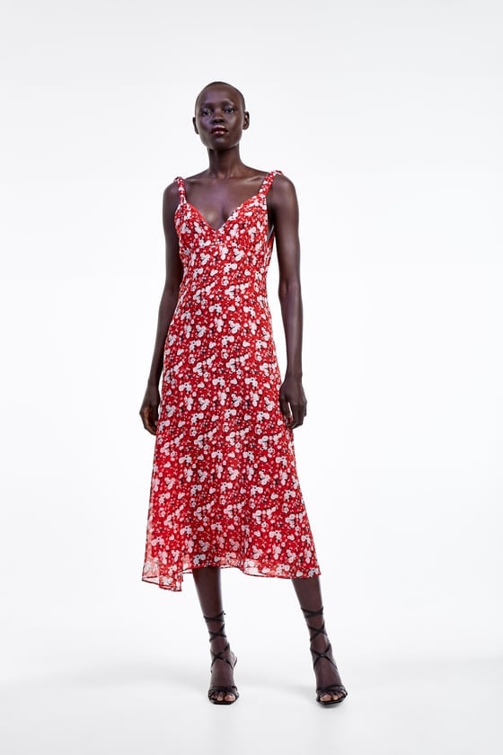 Zara Floral Print Dress
