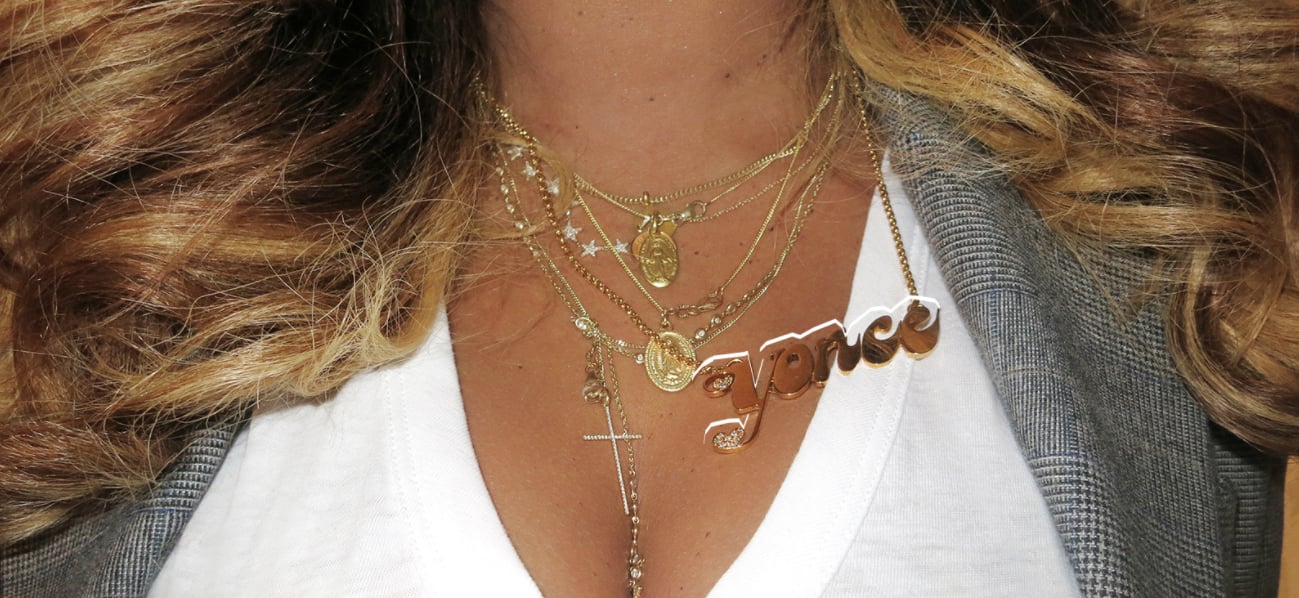 Where to Get Beyonce's Yonce Necklace