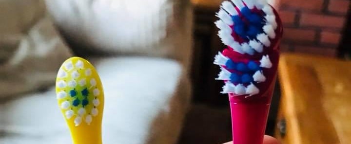 Why Kids Toothbrushes Have Colored Bristles