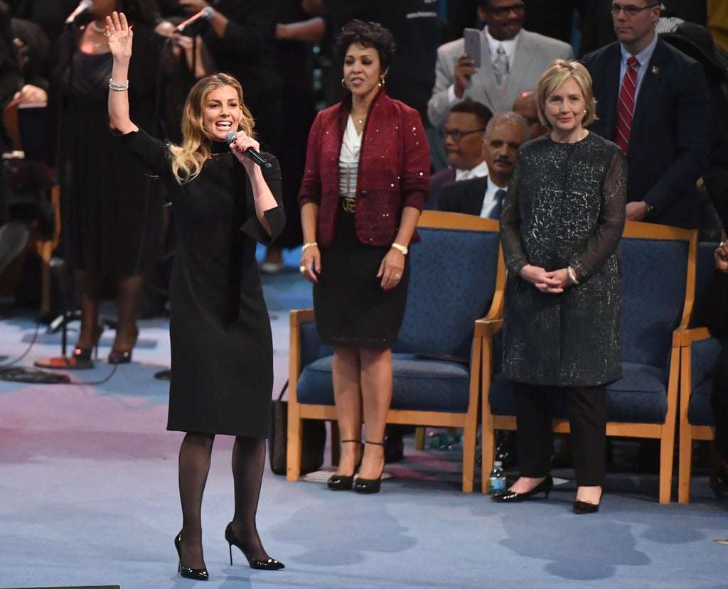 Aretha Franklin Funeral Pictures