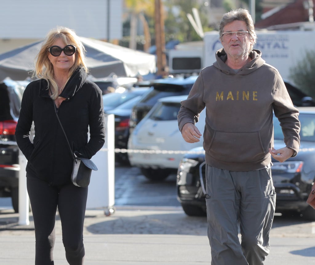 Goldie Hawn and Kurt Russell Out in LA November 2015