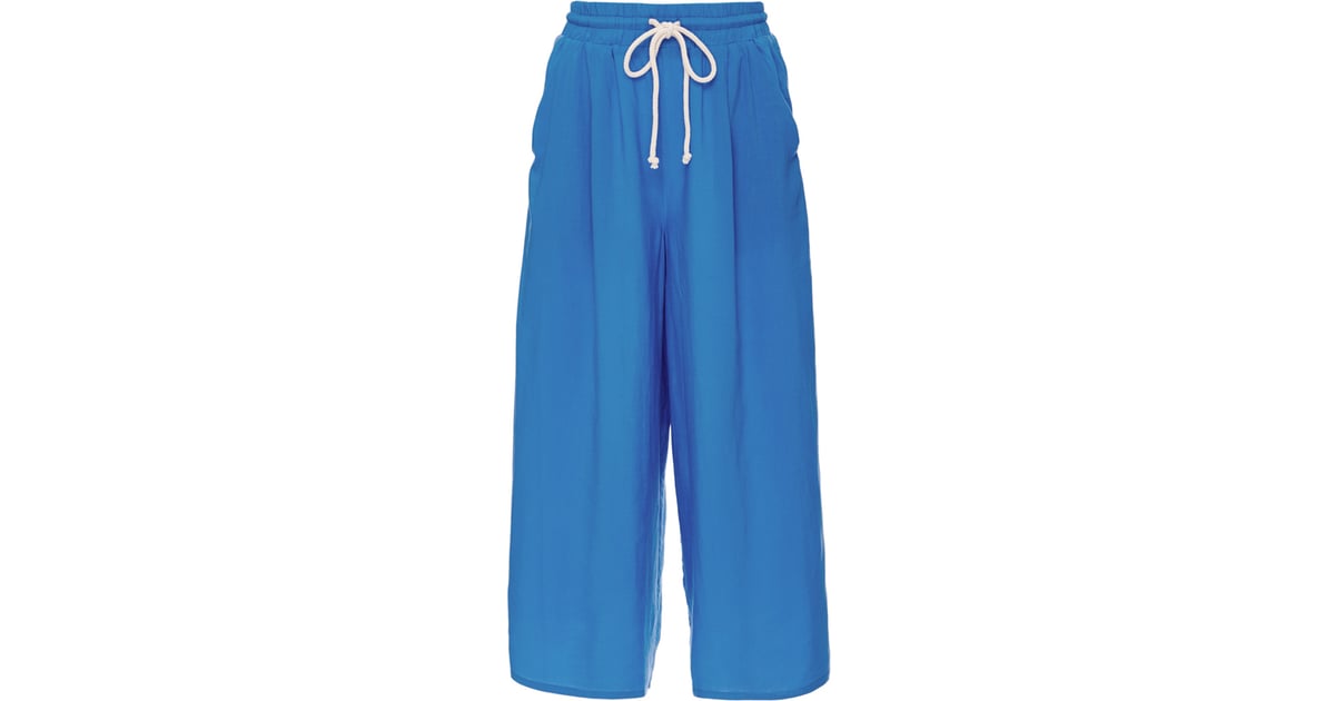 Suboo Blue Lagoon Cotton Cropped Culottes ($110) | Alternatives to ...
