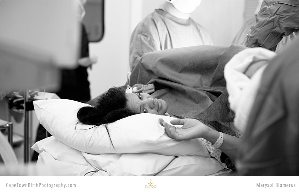 C-Section Birth For Blended Family in South Africa