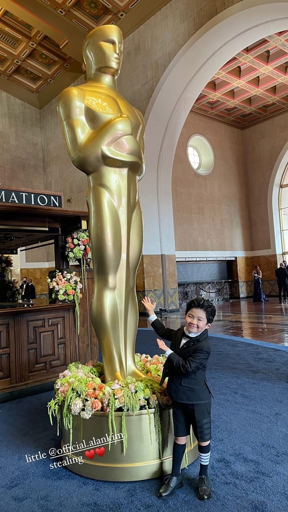 Alan Kim at the Oscars 2021