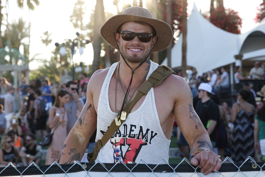 Kellan Lutz — Coachella 2014