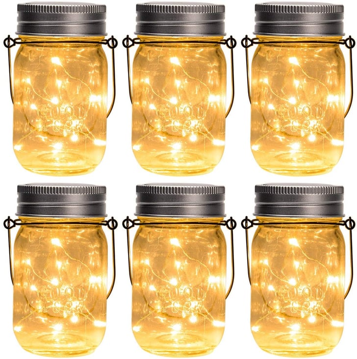 Hanging Solar Mason Jar Lid Lights The 50 Best Outdoor Christmas