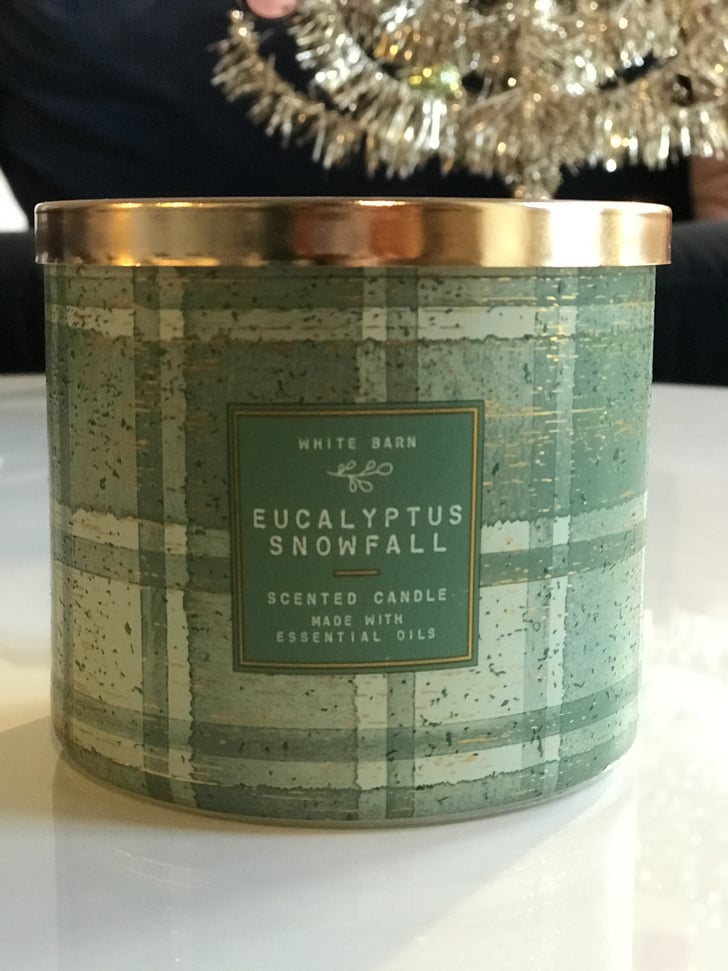 Bath & Body Works Eucalyptus Snowfall 3Wick Candle I Smelled 50