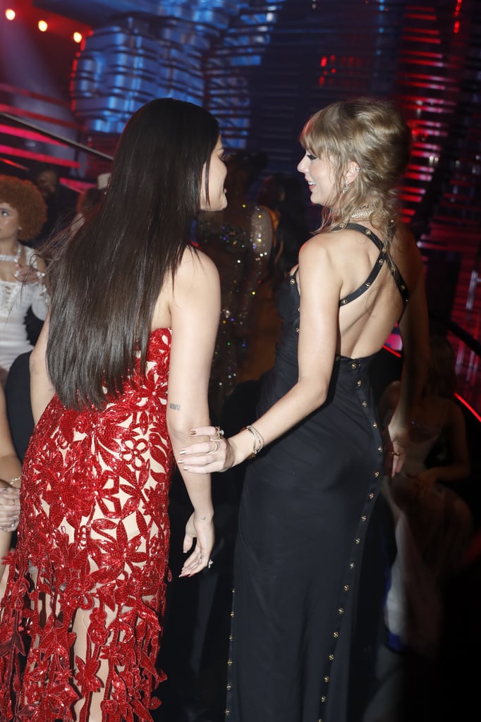 Taylor Swift and Selena Gomez at the VMAs 2023