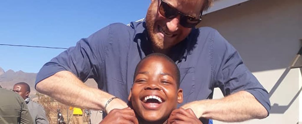 Prince Harry Bonds With Children During His Low-Key Visit to Africa