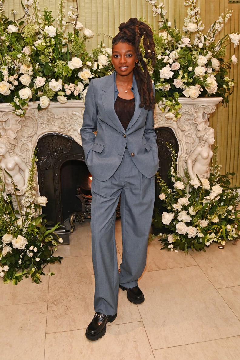 Little Simz at the British Vogue and Tiffany & Co. BAFTAs Afterparty