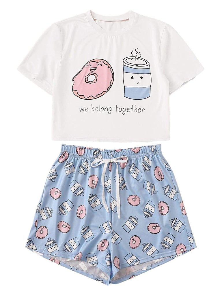 For Wearable Basics: DIDK Coffee and Doughnut Pajama Set