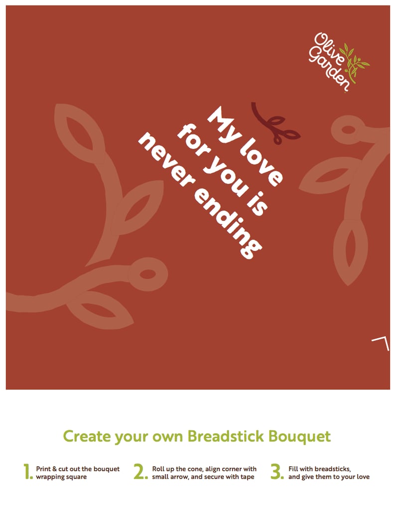 Olive Garden Has Breadstick Bouquets For Valentine's Day!