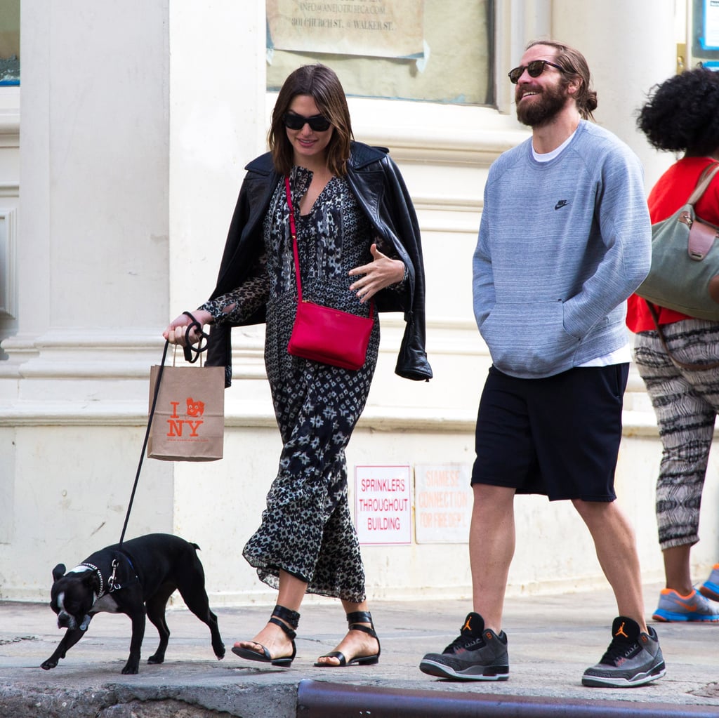 Jake Gyllenhaal and Alyssa Miller in NYC | Pictures