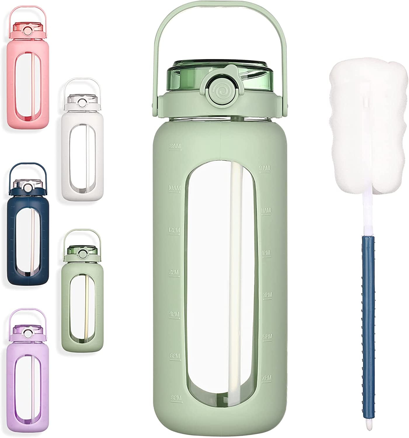 Keep Your Team Hydrated With Swing-Top Glass Water Bottles