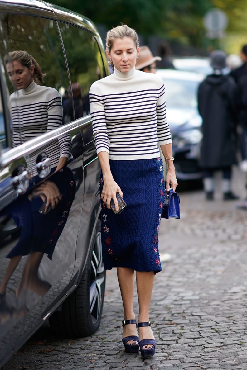 Add a Nautical Touch With a Striped Sweater