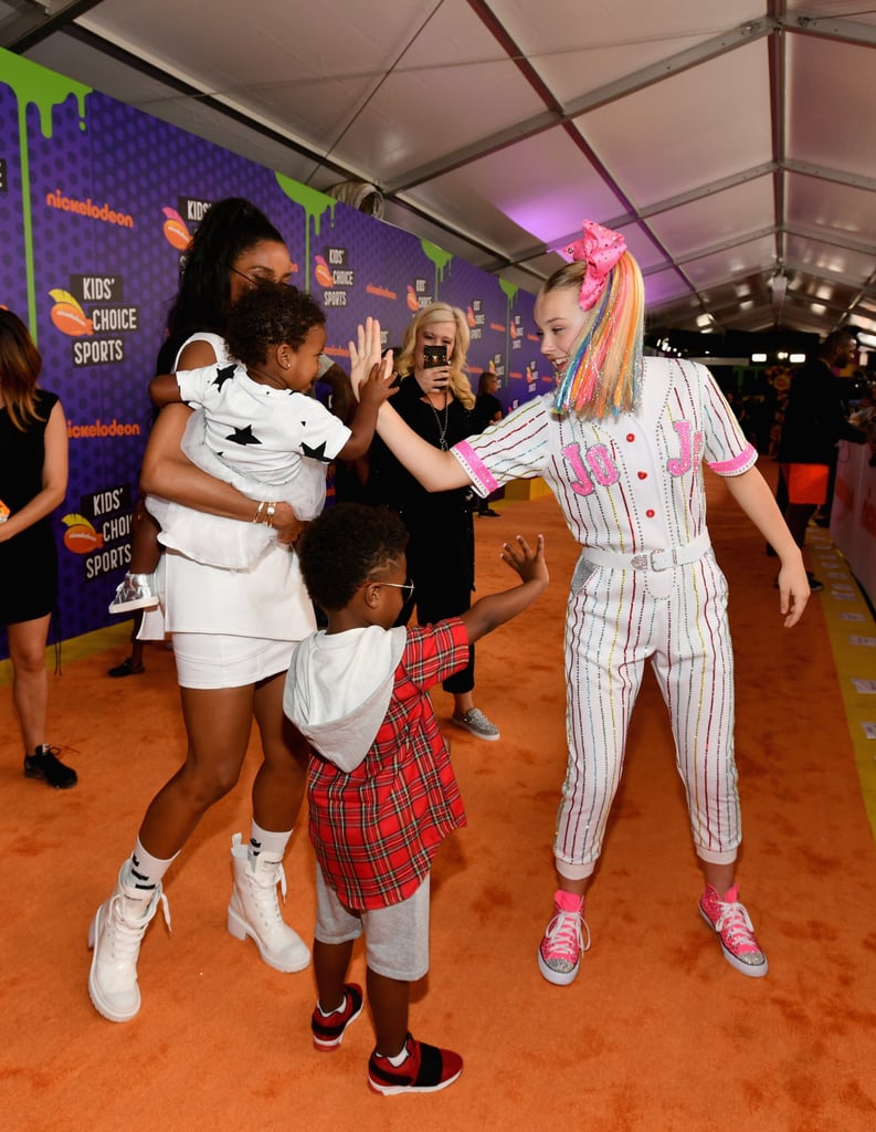 Ciara and Her Family at the 2018 Kids' Choice Sports Awards