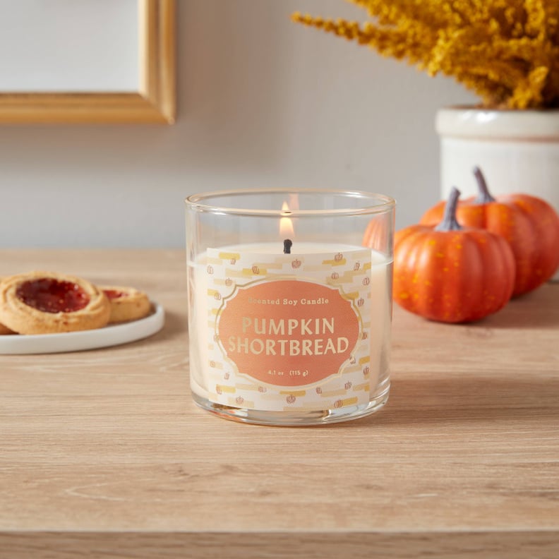 Comforting and Sweet: Opalhouse Lidded Glass Jar Pumpkin Shortbread Candle