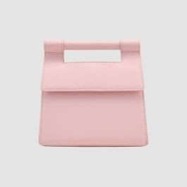 Pastel Pink Handle Shoulder Bag