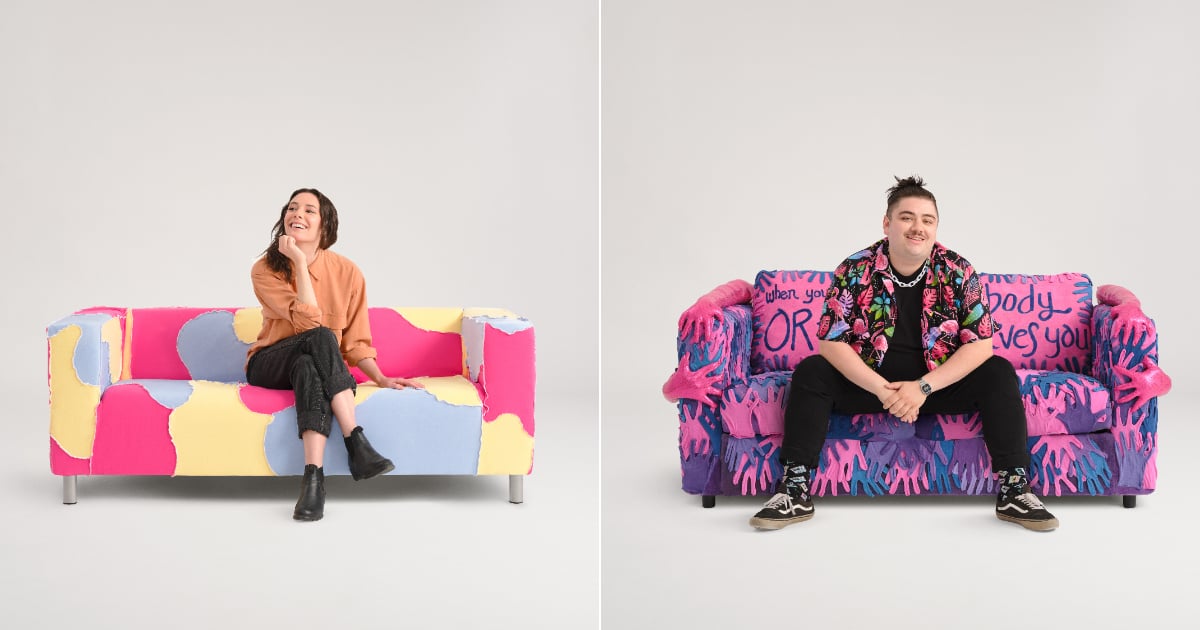 See Ikea's Pride Couches and Love Seats POPSUGAR Home
