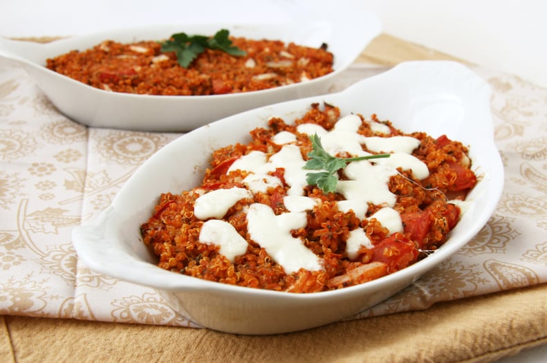 Pizza Quinoa Casserole