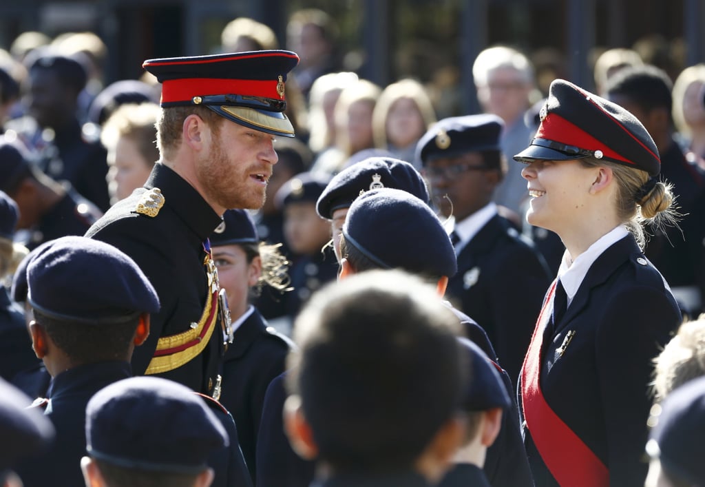 Prince Harry Royal Military School Pictures September 2015 POPSUGAR