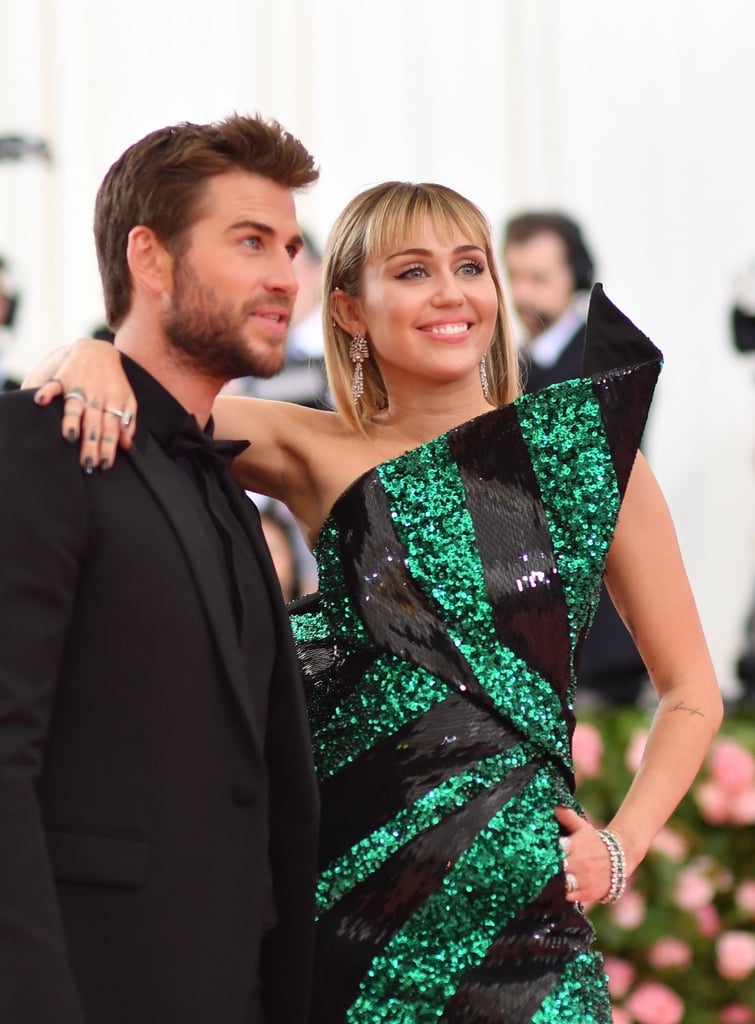 Miley Cyrus and Liam Hemsworth at the 2019 Met Gala