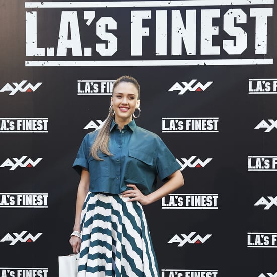 Jessica Alba Wore Superlong Hair For LA's Finest Europe Tour