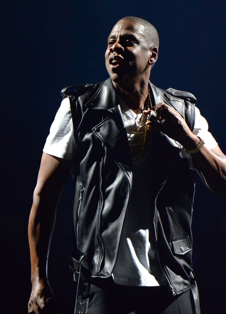 Jay Z in BLK DNM