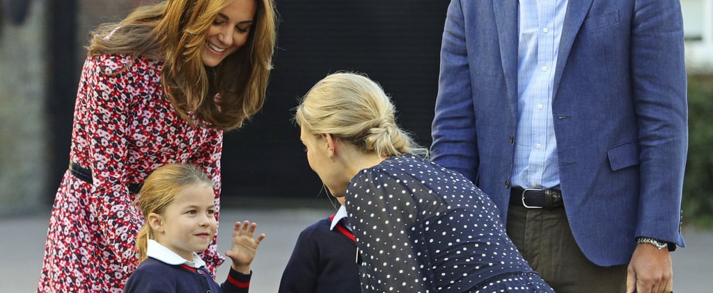 Prince William and Kate Middleton Drop Off Princess Charlotte For Her First Day of School