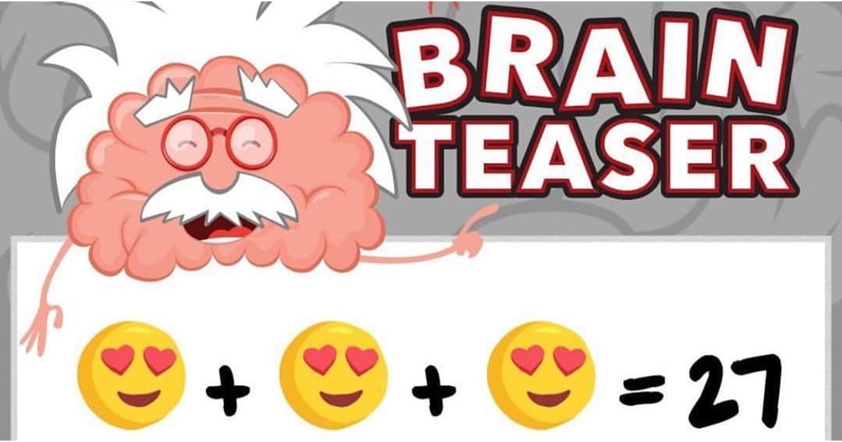 Emoji Brain Teaser Popsugar Tech