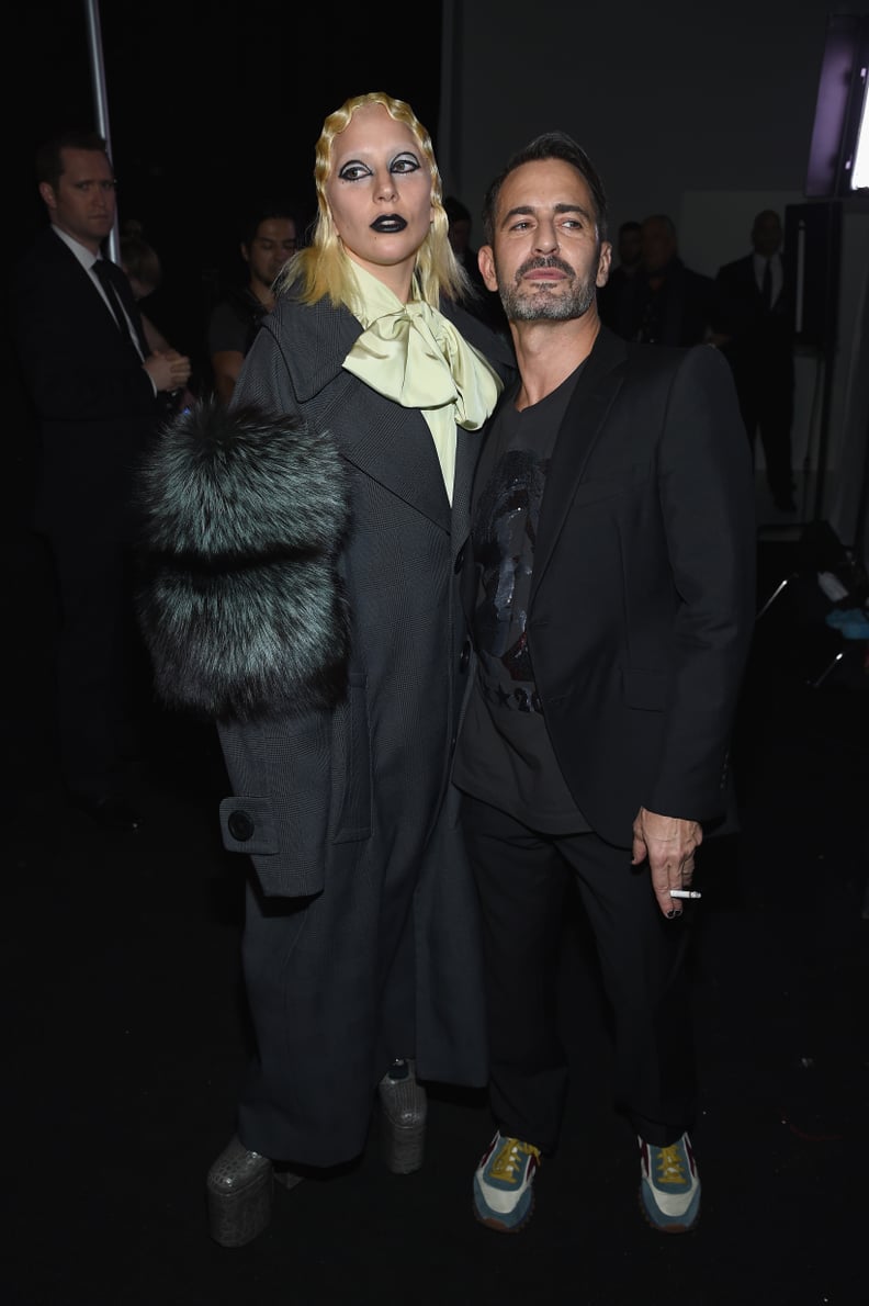 Lady Gaga Posed With Marc After the Show